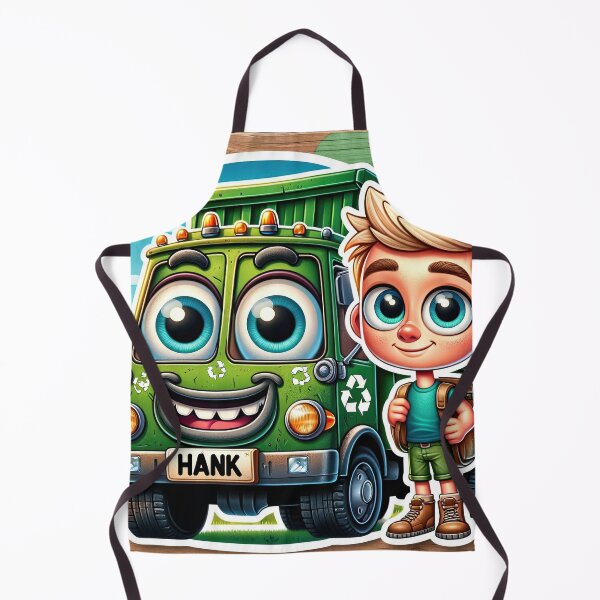 Item preview, Hank and Trash Truck Cool Design designed and sold by Intelligenteel.