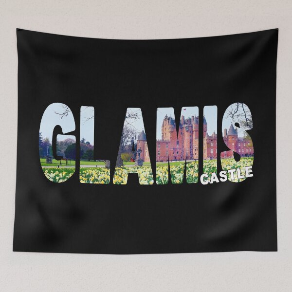 Item preview, GLAMIS Castle - Forfar Scotland Field of Daffodils designed and sold by Adam Gormley.