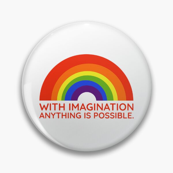Item preview, With imagination anything is possible  designed and sold by Rachel the Artist .