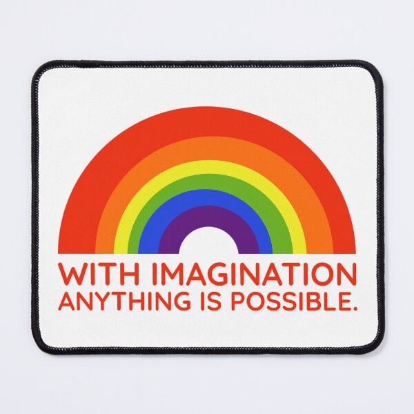 Item preview, With imagination anything is possible designed and sold by Rachel the Artist .