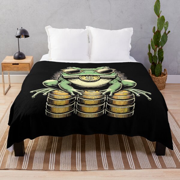 Item preview, Vintage, Cool Money Frog, Lucky Toad, Jin Chan designed and sold by chantastical.