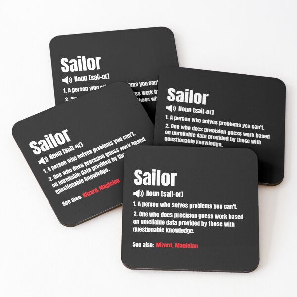 Item preview, Sailor Definition, Humorous  designed and sold by AnchorManShop.