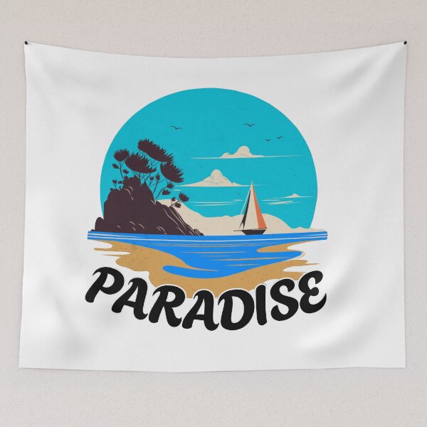 Item preview, An art representing a beautiful beach designed and sold by MaiquinhoSilva.
