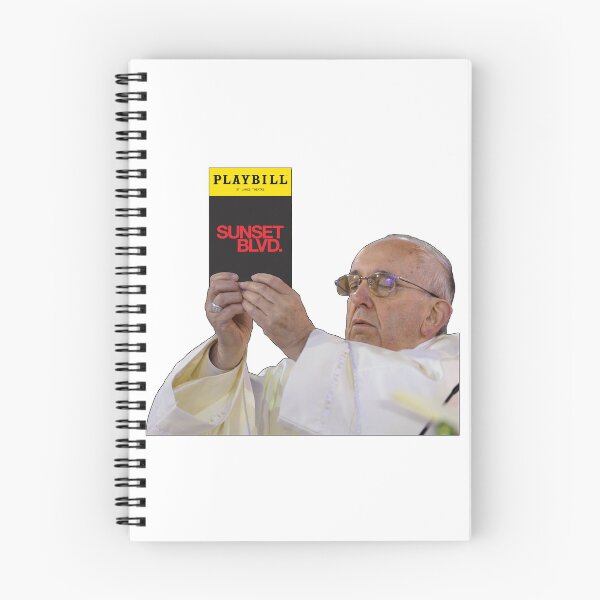 Item preview, Pope Holding Sunset Blvd. Program designed and sold by baranskini.