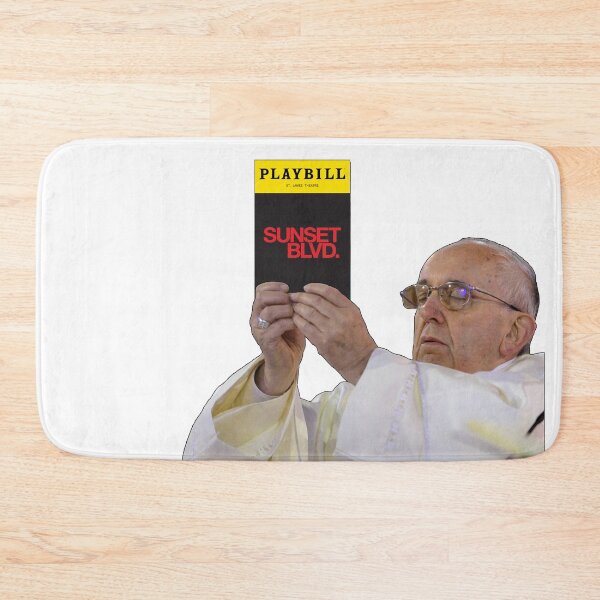 Item preview, Pope Holding Sunset Blvd. Program designed and sold by baranskini.