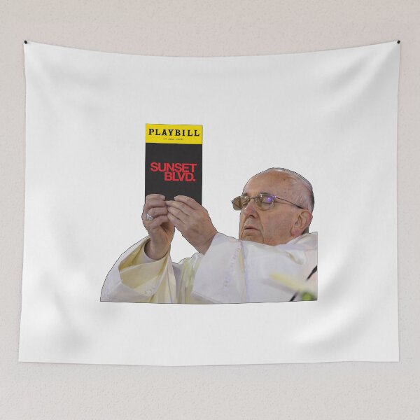 Item preview, Pope Holding Sunset Blvd. Program designed and sold by baranskini.