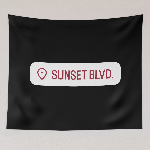 Item preview, Sunset Blvd. Location designed and sold by baranskini.