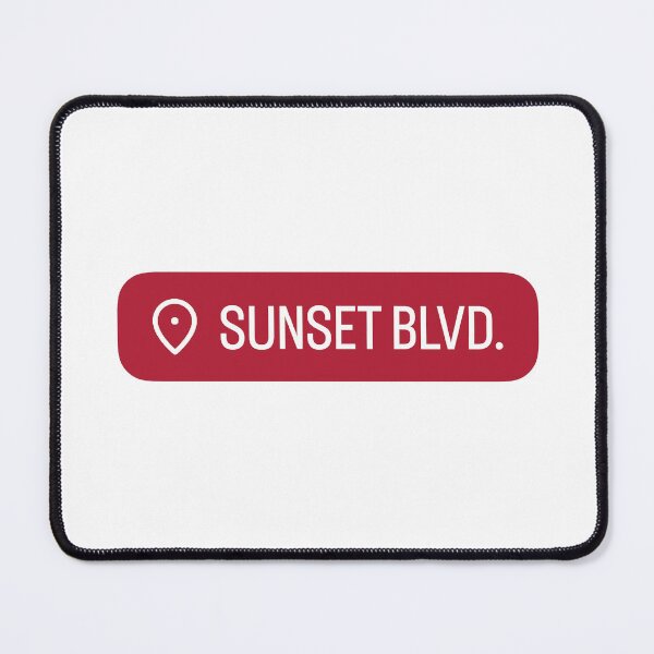 Item preview, Sunset Blvd. Location Red designed and sold by baranskini.