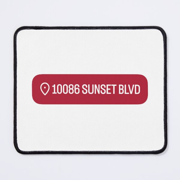 Item preview, 10086 Sunset Blvd. Location Red designed and sold by baranskini.