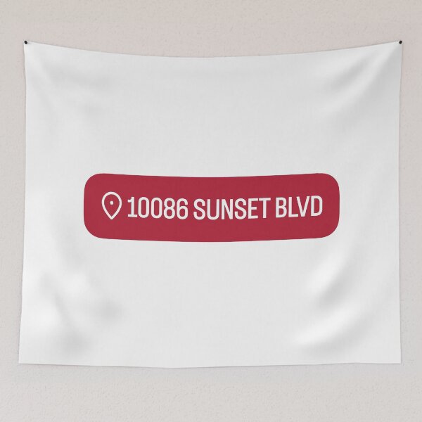 Item preview, 10086  Sunset Blvd. Location Red designed and sold by baranskini.