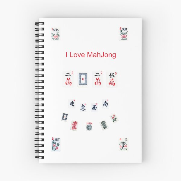 Item preview, I Love MahJong designed and sold by Zina Stromberg.