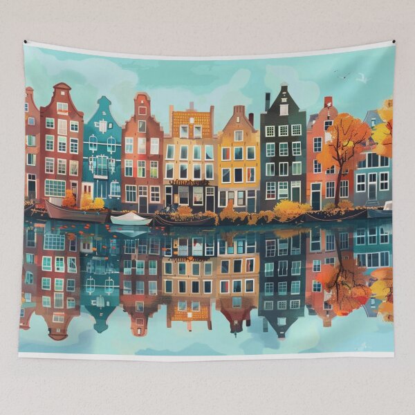 Artikelvorschau, Amsterdam Landschaftskunst entworfen und verkauft von Myra365Art.