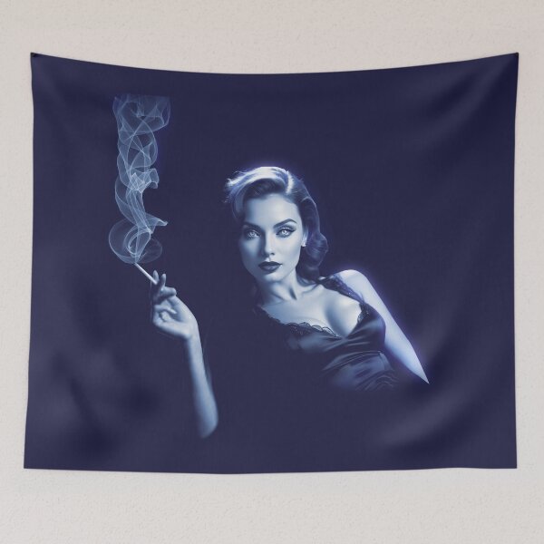 Item preview, Timeless Elegance: Femme Fatale Noir designed and sold by Sanctum Icons.