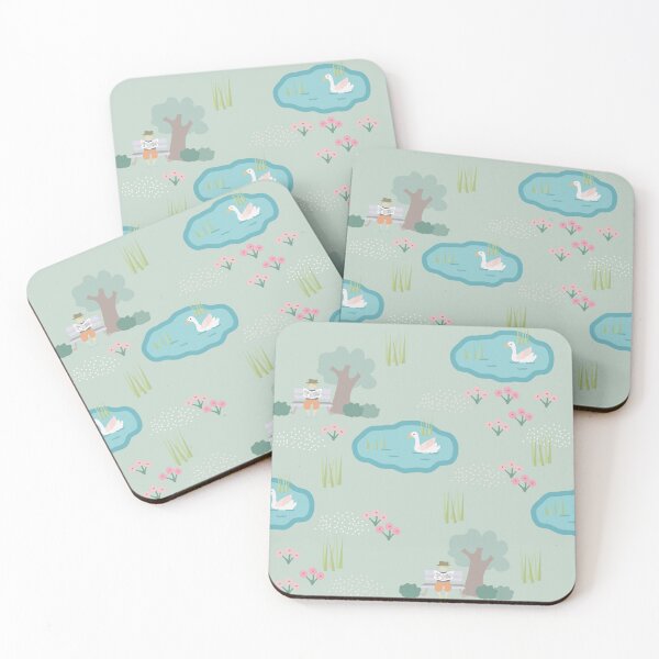 Item preview, Pond in the park designed and sold by BroccolinPeach.