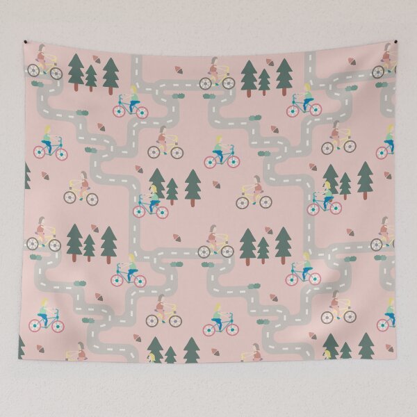 Item preview, Ride my bike in the park designed and sold by BroccolinPeach.