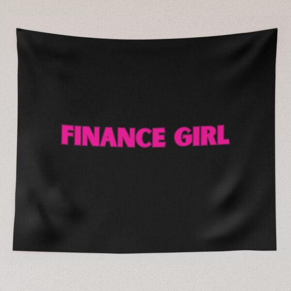 Item preview, Women in Business Pink Finance Girl Decal designed and sold by ha11e11.