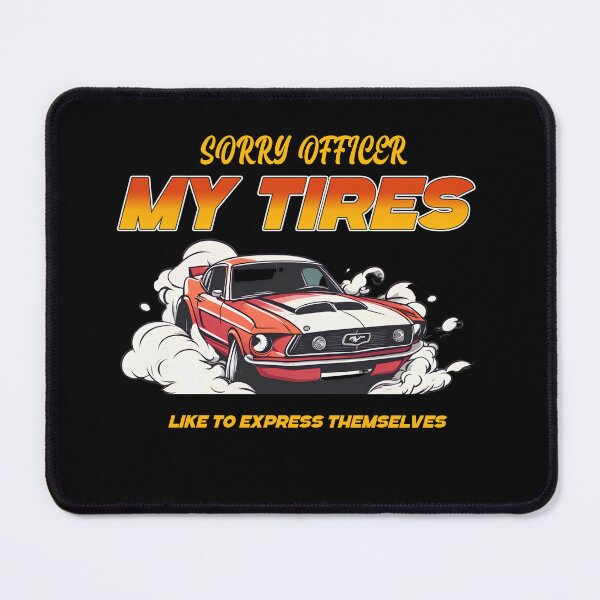Item preview, Muscle Car Burnout Humor designed and sold by Mytee-Sharp.