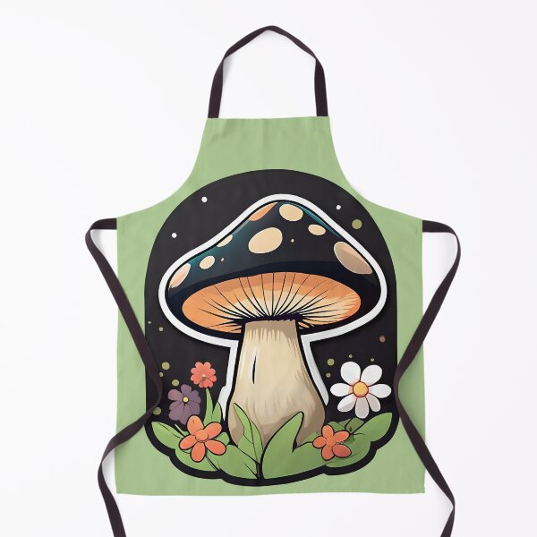 Item preview, Dark Mushroom and Flowers designed and sold by theskyispinkp.