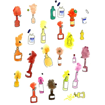 Artwork thumbnail, exploding bottled by Wulfhelm