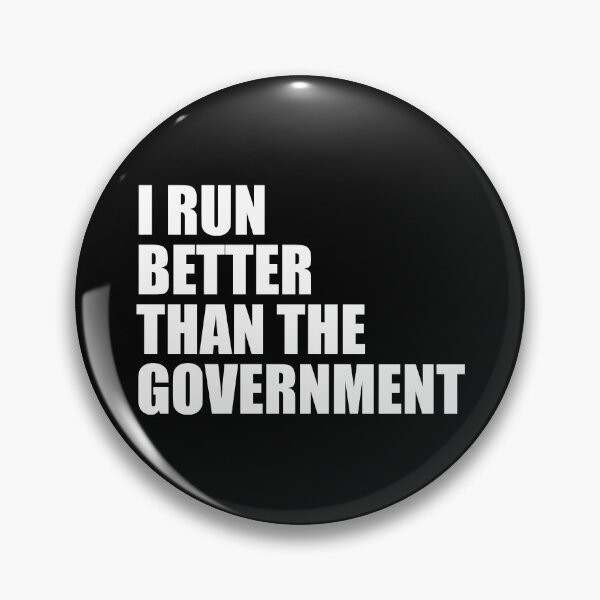 Item preview, I Run Better Than The Government designed and sold by mhernaevily.