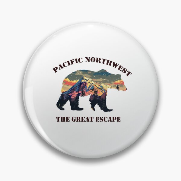 Item preview, Pacific Northwest The Great Escape designed and sold by TinyRobotCreations.