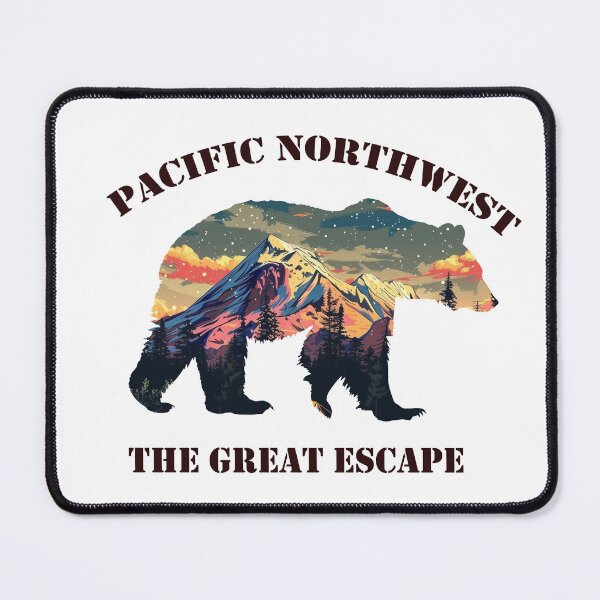 Item preview, Pacific Northwest The Great Escape designed and sold by TinyRobotCreations.
