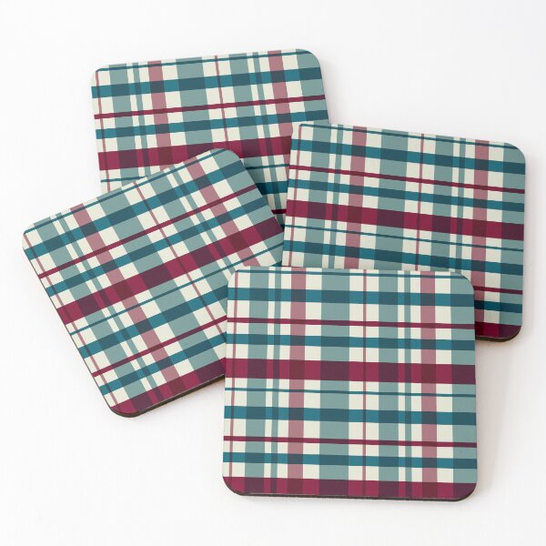 Item preview, Green and Red Seamless Madras Pattern designed and sold by Cathy1207studio.