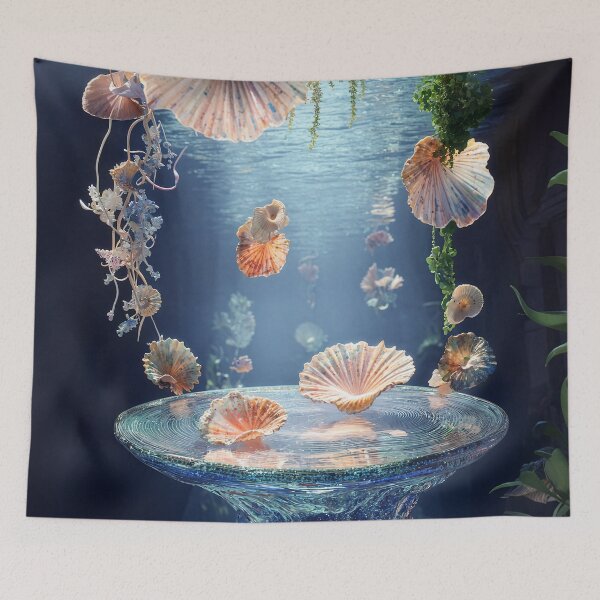 Item preview, Surreal Underwater Restaurant | Organic Dining Table and Chairs designed and sold by yinyuecreation.