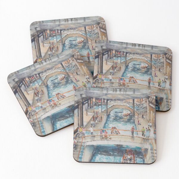 Item preview, Shopping or Rowing, Marina Bay Sands, Singapore  designed and sold by Almondtree.