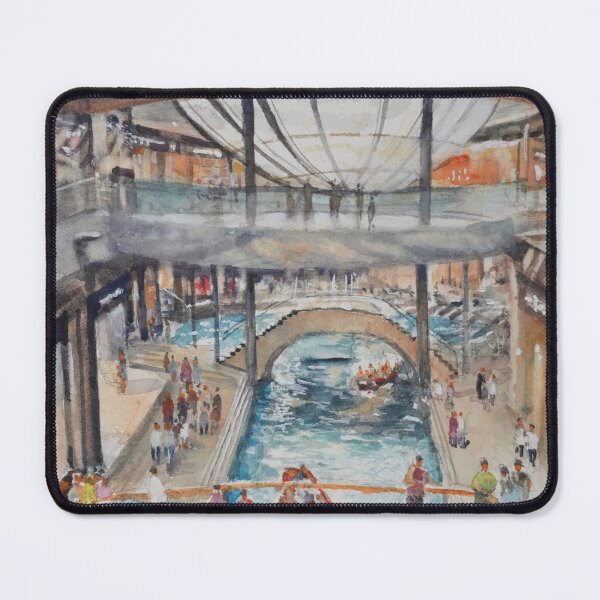 Item preview, Shopping or Rowing, Marina Bay Sands, Singapore  designed and sold by Almondtree.