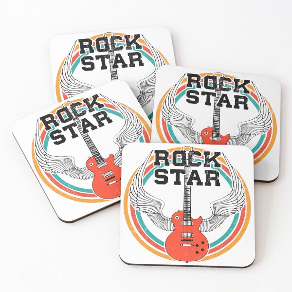 Item preview, Rock Star Rock & Roll Music Guitar with Wings designed and sold by wingstar.