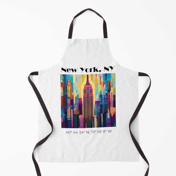 Item preview, GPS coordinates, New York, NY designed and sold by WhimsiesandWow.