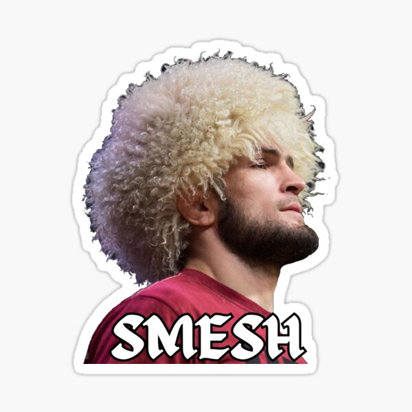 Vista previa del artículo con la obra «Khabib Smesh Nurmagomedov», diseñado y vendido por daikon420.