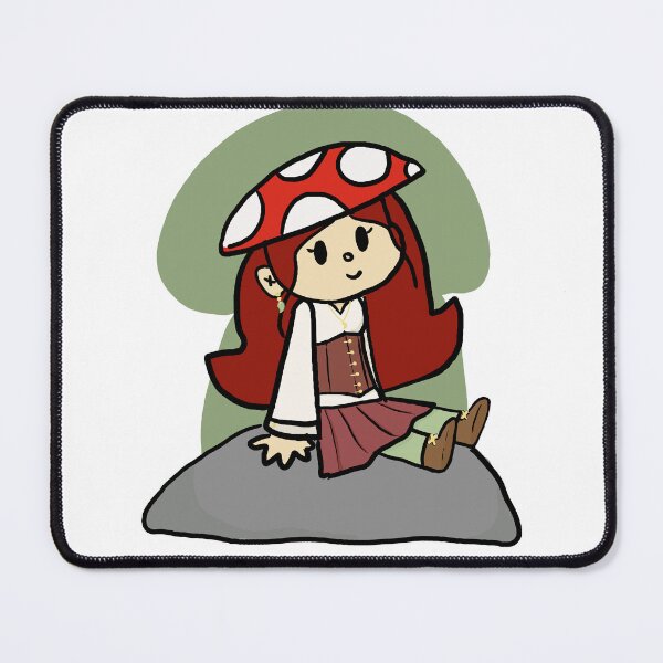 Item preview, Mushroom Girl designed and sold by BaconSketcher.
