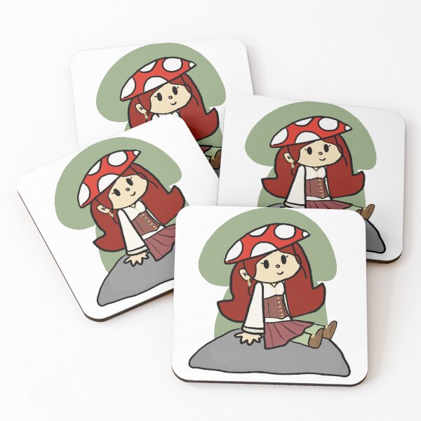 Item preview, Mushroom Girl designed and sold by BaconSketcher.