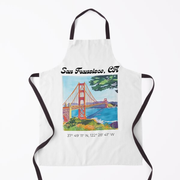 Item preview, GPS Coordinates, San Francisco, CA designed and sold by WhimsiesandWow.