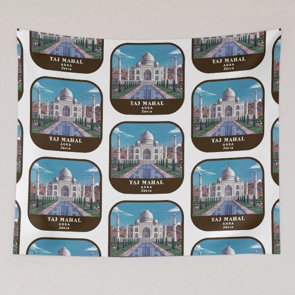 Item preview, Visit Taj Mahal, India (Travel Destination) designed and sold by RabbitK.