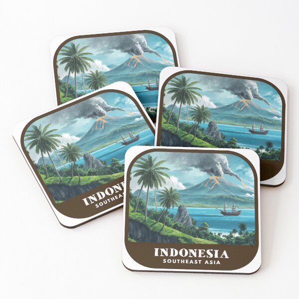 Item preview, Visit Indonesia (Travel Destination) designed and sold by RabbitK.