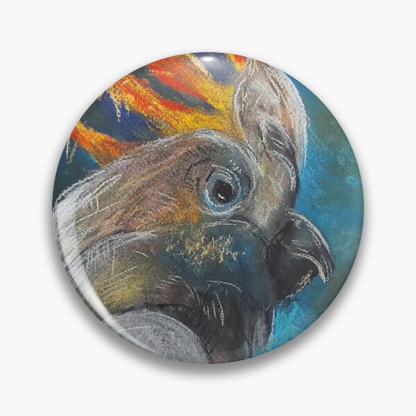 Item preview, Crayon Parrot Artwork: Handcrafted Tropical Design designed and sold by VitaliaRice.