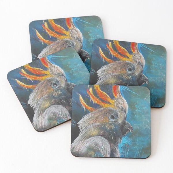 Item preview, Crayon Parrot Artwork: Handcrafted Tropical Design designed and sold by VitaliaRice.