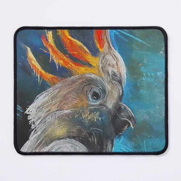 Item preview, Crayon Parrot Artwork: Handcrafted Tropical Design designed and sold by VitaliaRice.