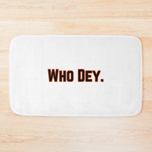 Item preview, WHO DEY designed and sold by YardlineSports.