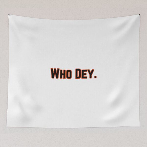 Item preview, WHO DEY designed and sold by YardlineSports.