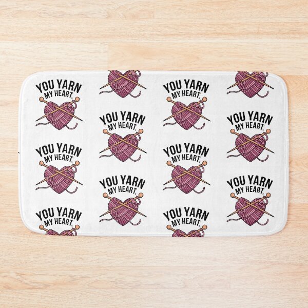 Item preview, You Yarn My Heart - Cute Knitting Design designed and sold by seelya83.