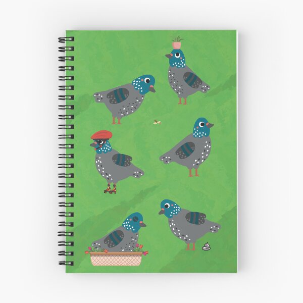 Item preview, Pigeons in Green designed and sold by jesscargill.