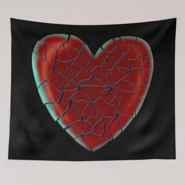 Item preview, Shattered broken heart designed and sold by DaveDanchuk.