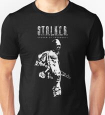 Stalker SOC Weiß Slim Fit T-Shirt