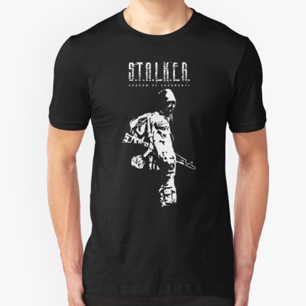 Stalker SOC White Slim Fit T-Shirt