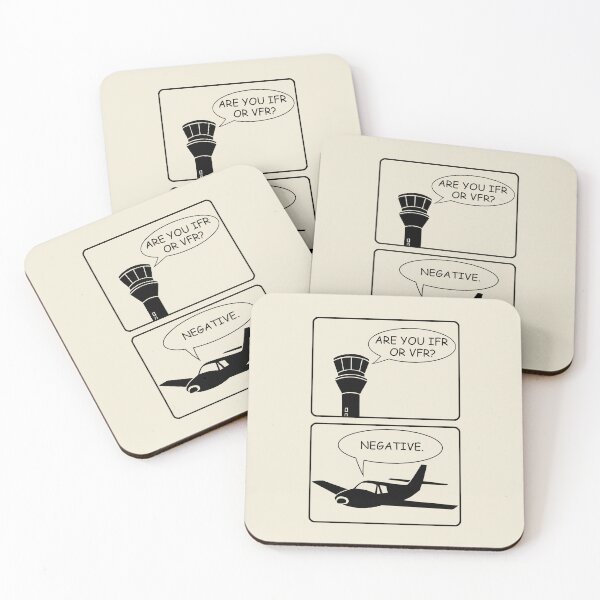 Item preview, Funny Pilot to Air Traffic Control, "Negative." designed and sold by True Challenge.