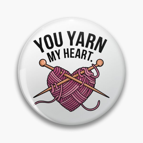 Item preview, You Yarn My Heart - Cute Knitting Design designed and sold by seelya83.